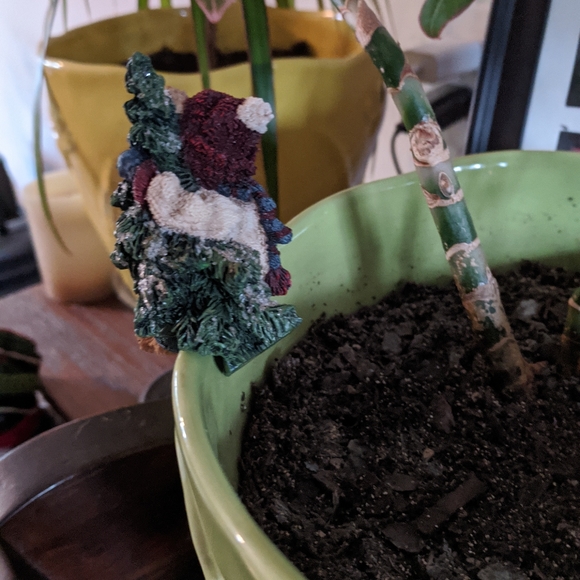 Boyd's Bear Figurine Planted Pot Container Lip (3) - Picture 4 of 8